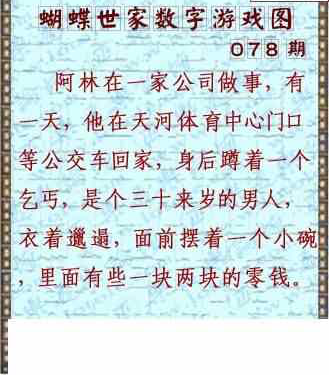 24078期: 3D蝴蝶世家蝴蝶彩图