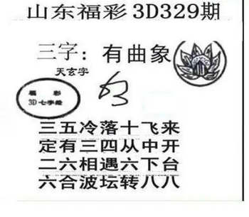 25329期: 三毛3D精品图谜