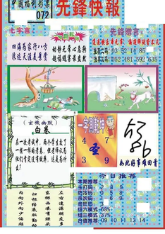 26072期: 福彩3D丹东全图分析