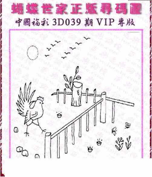 25039期: 3D蝴蝶世家蝴蝶彩图