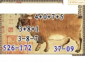 福彩3D26102期天中全套预测分析图