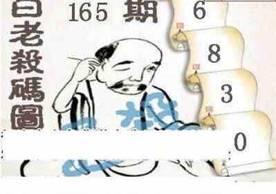 24165期: 白老3D杀码图版