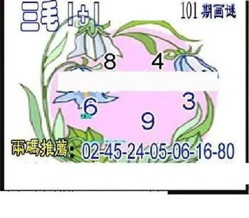 26101期: 三毛3D精品图谜