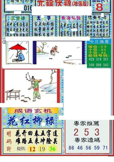 26010期: 福彩3D丹东全图分析