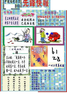 25310期: 福彩3D丹东全图分析