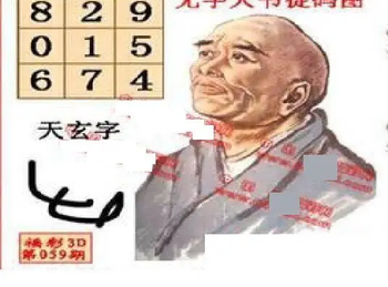 26059期: 福彩3D丹东全图分析