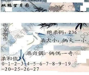 26086期: 大兵福彩3D黄金报图版