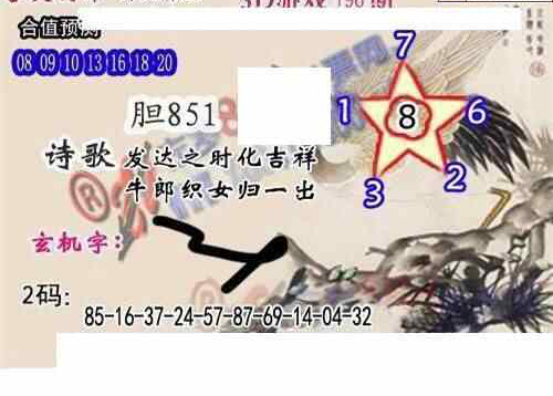 24196期: 白老3D杀码图版