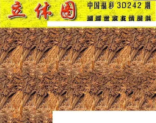 25242期: 3D蝴蝶世家蝴蝶彩图