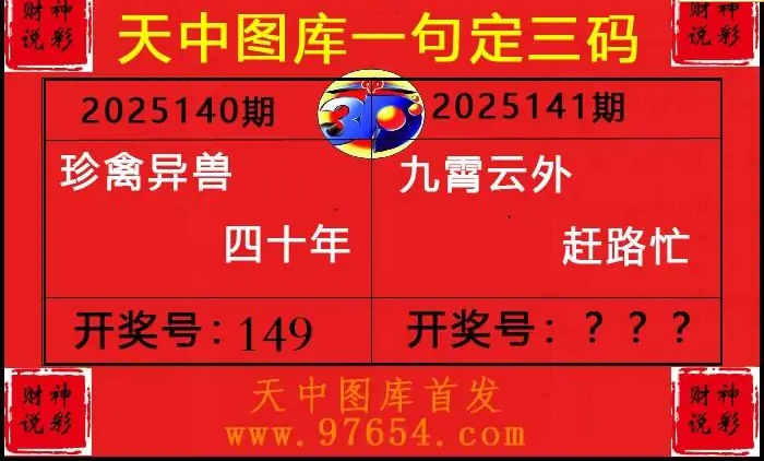 25141期: 财神说彩3D全套图版