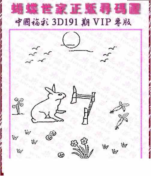 24191期: 3D蝴蝶世家蝴蝶彩图