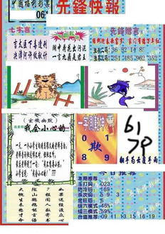 26061期: 福彩3D丹东全图分析