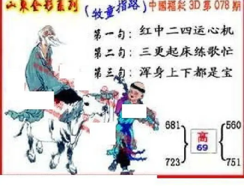 26078期: 福彩3D丹东全图分析