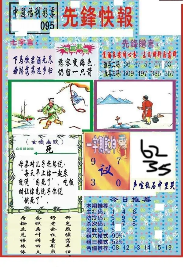 25095期: 福彩3D丹东全图分析
