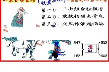 26072期: 福彩3D丹东全图分析
