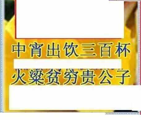 25054期: 三毛3D精品图谜