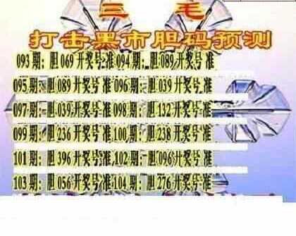 24104期: 三毛3D精品图谜