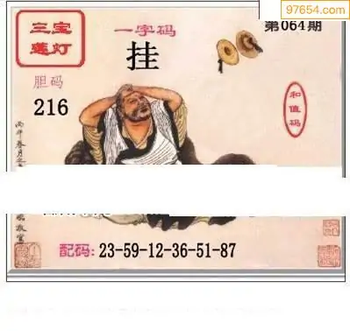 福彩3D26064期天中全套预测分析图