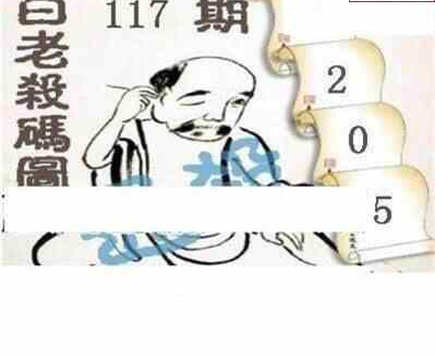 24117期: 白老3D杀码图版