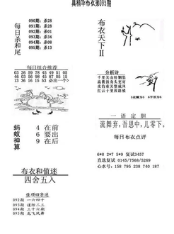 26095期: 福彩3D全套图版参考