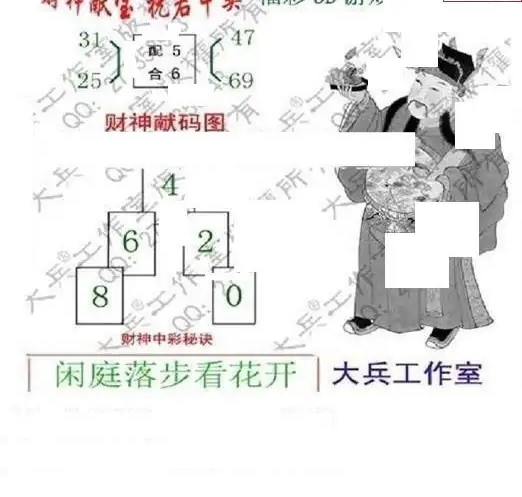 25122期: 大兵福彩3D黄金报图版