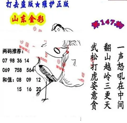 25147期: 福彩3D丹东全图分析