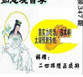 25347期: 太湖图福彩3D精品预测