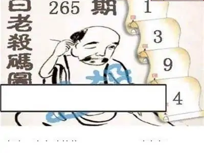 25265期: 白老3D杀码图版