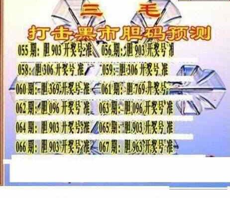 24067期: 三毛3D精品图谜