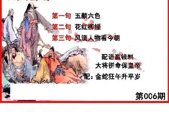 26006期: 福彩3D丹东全图分析