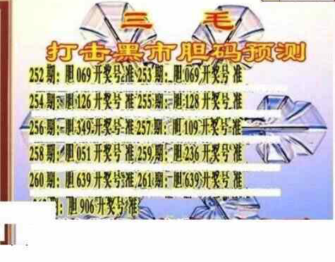 24262期: 三毛3D精品图谜