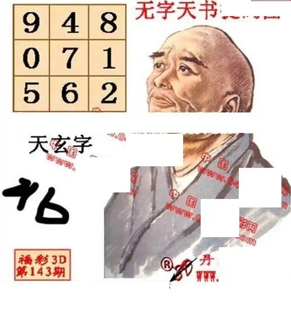 25143期: 福彩3D丹东全图分析