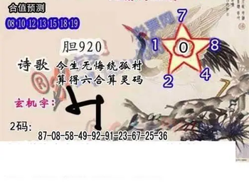 26083期: 白老3D杀码图版