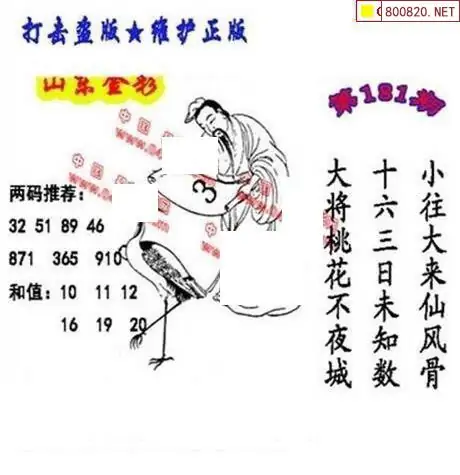 25181期: 福彩3D丹东全图分析