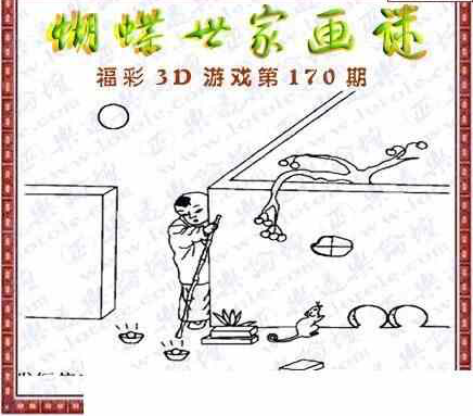 24170期: 3D蝴蝶世家蝴蝶彩图