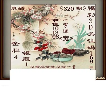 25320期: 白老3D杀码图版