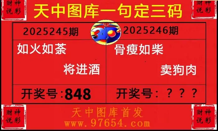 25246期: 财神说彩3D全套图版