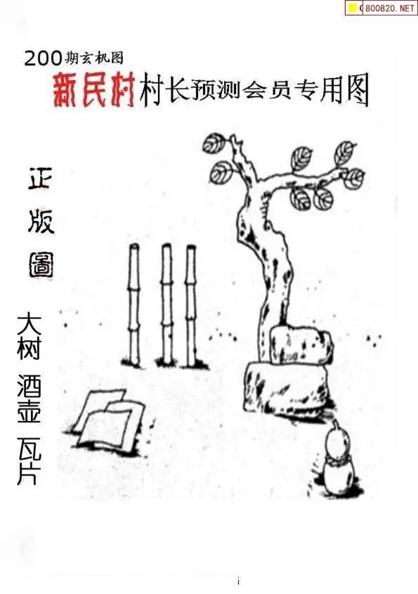 25200期: 老村长福彩3D天天图谜