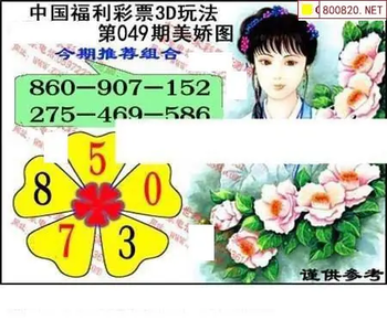 福彩3D 26049期佐罗图一掌经预测图
