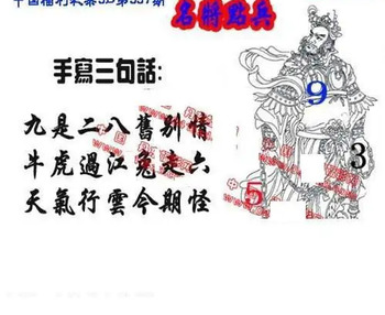 25337期: 福彩3D丹东全图分析