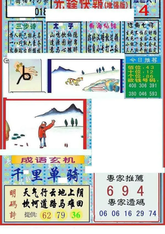 26018期: 福彩3D丹东全图分析