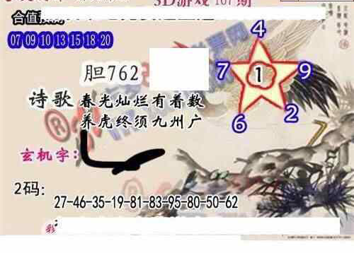 24167期: 白老3D杀码图版