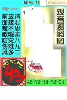 福彩3D26057期天中全套预测分析图