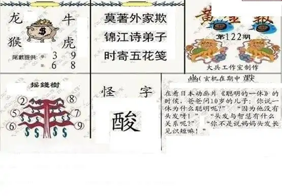 25122期: 大兵福彩3D黄金报图版