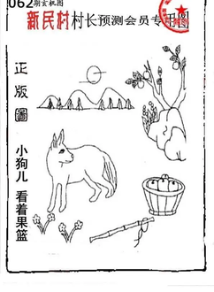 26062期: 老村长福彩3D天天图谜