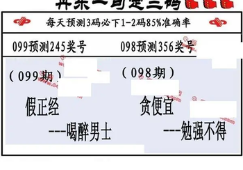 26099期: 福彩3D丹东全图分析