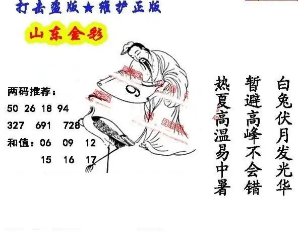 25065期: 福彩3D丹东全图分析