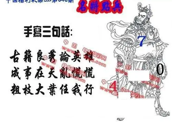 26046期: 福彩3D丹东全图分析