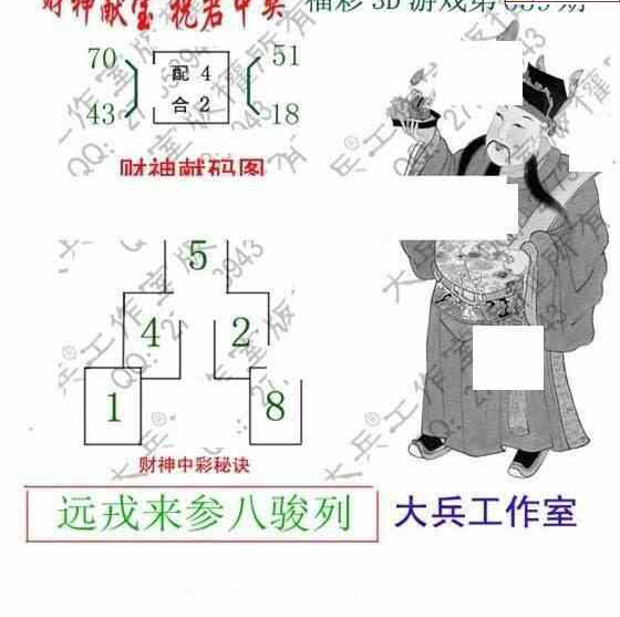 25059期: 大兵福彩3D黄金报图版