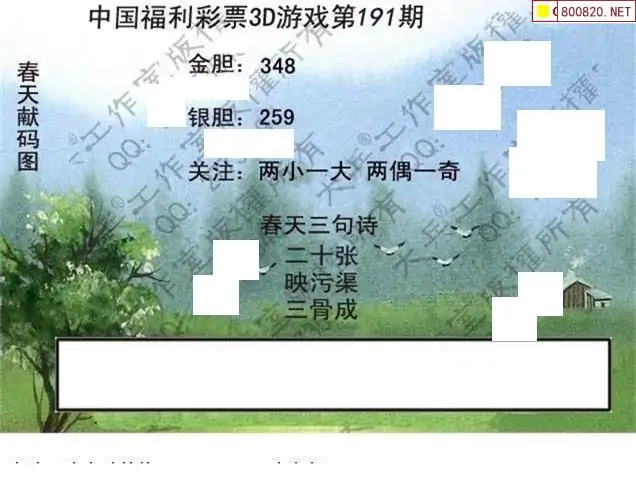 25191期: 大兵福彩3D黄金报图版